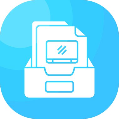 Seo simgesinin vektör illüstrasyonu