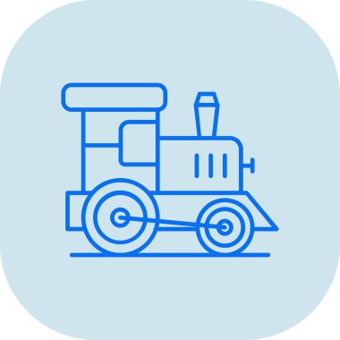 Traktör ikon vektör illüstrasyonu
