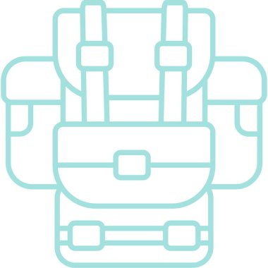 Araba kemeri. Web simgesi basit illüstrasyon