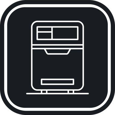 Modern b simgesinin vektör illüstrasyonu