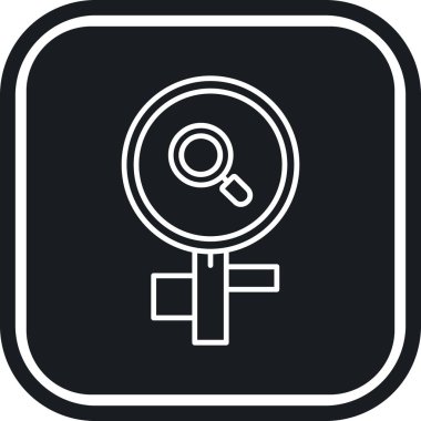 Vektör illüstrasyonu, simge ögesi biçimi