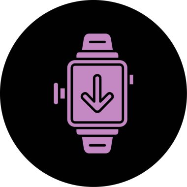 izle simge vektör illüstrasyonu