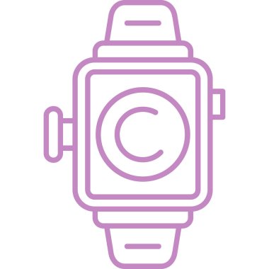 vektör izleme modern simge illüstrasyonu