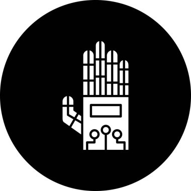 Modern b 'nin vektör illüstrasyonu simge tasarımından yoksun.