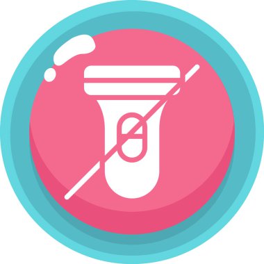 fırça. Web simgesi basit illüstrasyon