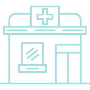 Tıbbi ve sağlık simgesinin vektör illüstrasyonu