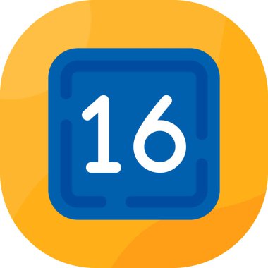 Takvim simgesi vektör illüstrasyonu