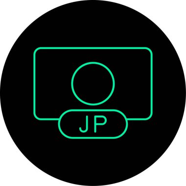 Modern bir bilgisayarın vektör illüstrasyonu