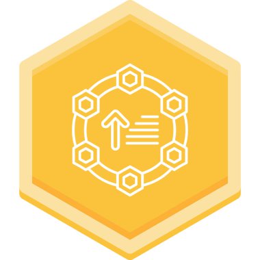 Modern simgenin vektör illüstrasyonu