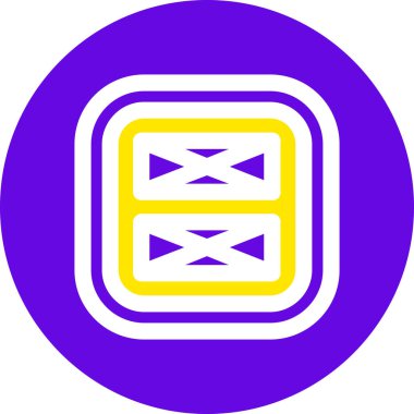 Modern b 'nin müzik için vektör illüstrasyonu eksik simgesi