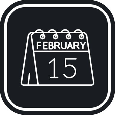 Bir günlük takvimde 14 Şubat tarihi