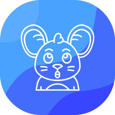 Fare. Web simgesi basit illüstrasyon