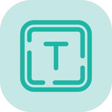 Modern b 'nin vektör illüstrasyonunda müziğin eksik simgesi