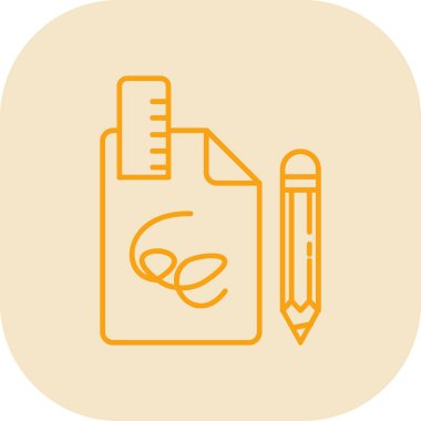 kalem simgesi vektör illüstrasyonu