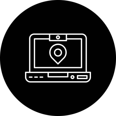 Harita işaretleyici vektör illüstrasyonuName