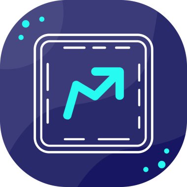 Bir web simgesinin vektör illüstrasyonu