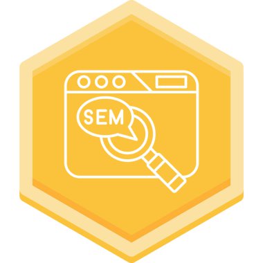 Vektör illüstrasyonu, simge ögesi arkaplanı