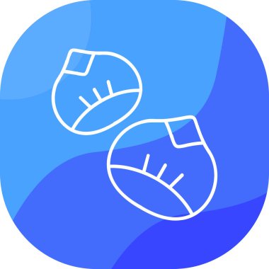 Boks eldiveni ikonu. Web için boks eldiveni vektör simgelerinin basit çizimi