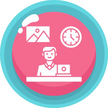 seo modern simgesinin vektör illüstrasyonu