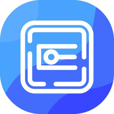 Kamera. Web simgesi basit illüstrasyon