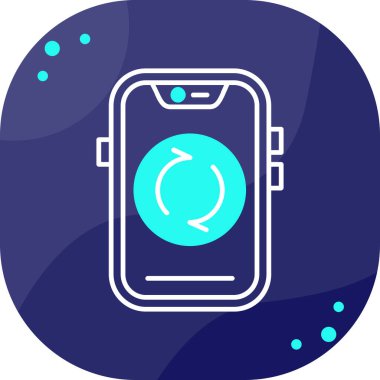 Telefon simgesi vektör illüstrasyonu