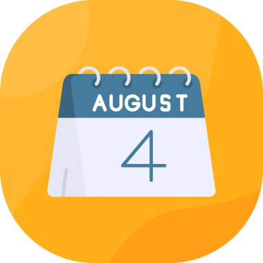 Takvim düzlüğü simgesi, vektör illüstrasyonu