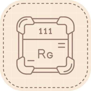 Modern simgenin vektör illüstrasyonu