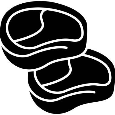 Kruvasan pastane yemek ikonu