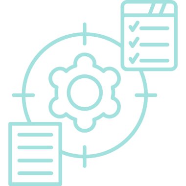 seo modern simgesinin vektör illüstrasyonu