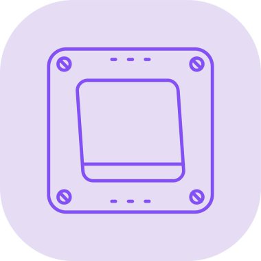 Modern b 'nin vektör illüstrasyonu eksik simgesi