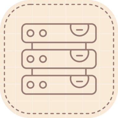 Cüzdan simgesi, vektör illüstrasyonu