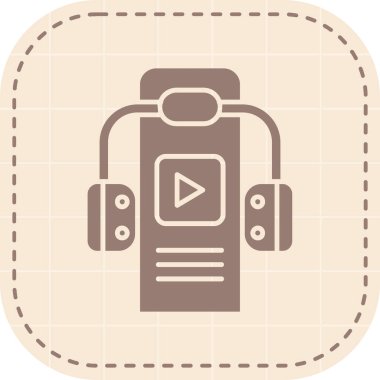 Video Kamera vektör simgesi modern basit vektör illüstrasyonu