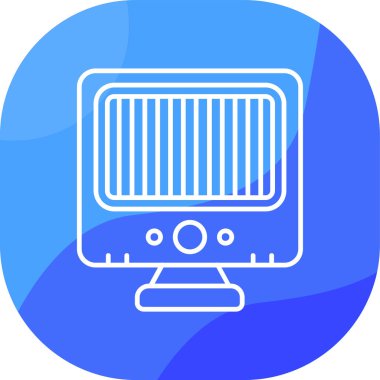 izleyici ikon vektör illüstrasyonu