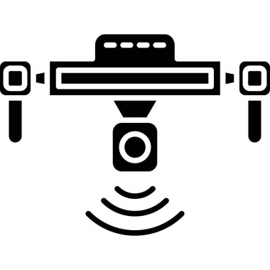 kamera kamera vektör simgesi, basit tasarım illüstrasyonu