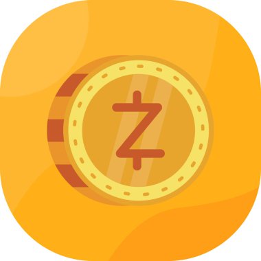 Para birimi simgesi vektör olarak. Logotype