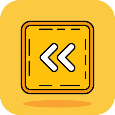 Modern bir simgenin vektör illüstrasyonu