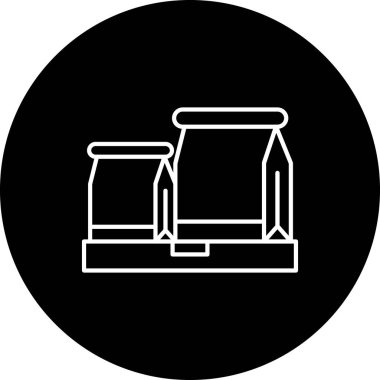 Benzersiz bira fıçısı vektör simgesi