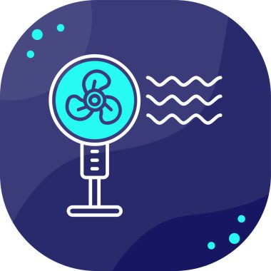 Renkli rüzgar türbini simgesi beyaz arkaplanda izole edildi. Rüzgar türbini işareti. Elektrik üretimi için yel değirmeni. Renkli taslak konsepti. vektör.