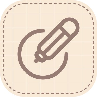 Modern b 'nin vektör illüstrasyonu simge termometresinden yoksun