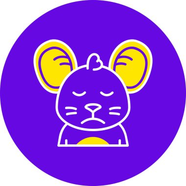 Fare. Web simgesi basit illüstrasyon