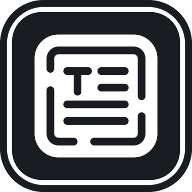 ana hat biçiminde kod kodlama simgesi