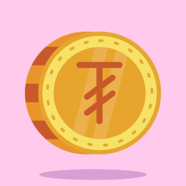 yen vektör simgesi, çizgi film biçimi