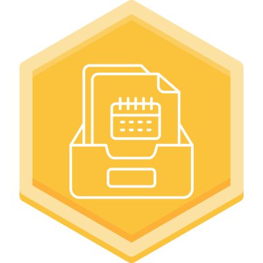 Yazıcı. Web simgesi basit illüstrasyon