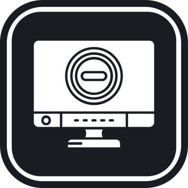 Seo simgesinin vektör illüstrasyonu