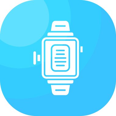 smartwatch vektör çizgisi simgesi