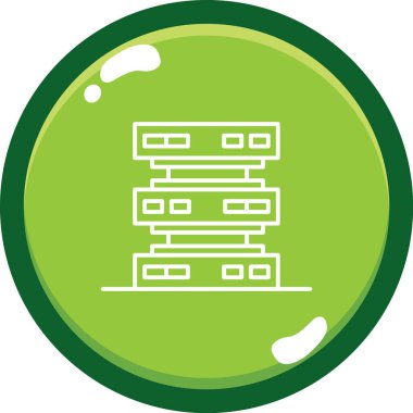 Modern bir binanın vektör çizimi