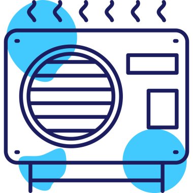 Modern b 'nin vektör illüstrasyonu