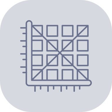 Modern çiftlik simgesinin vektör illüstrasyonu