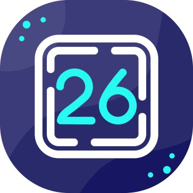 Takvim. Web simgesi basit illüstrasyon