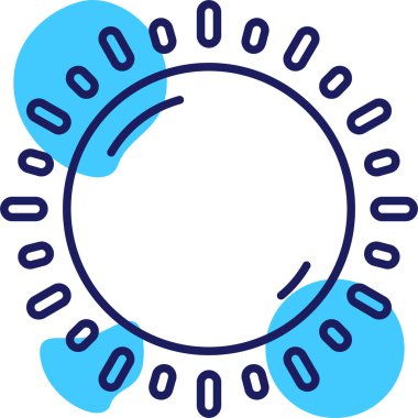 Şeker Web simgesi basit tasarım